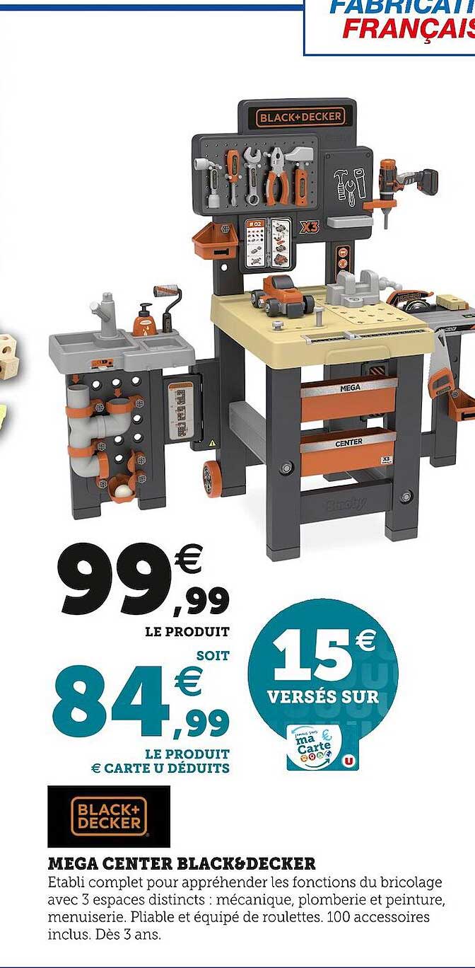 Black+decker Mega Center