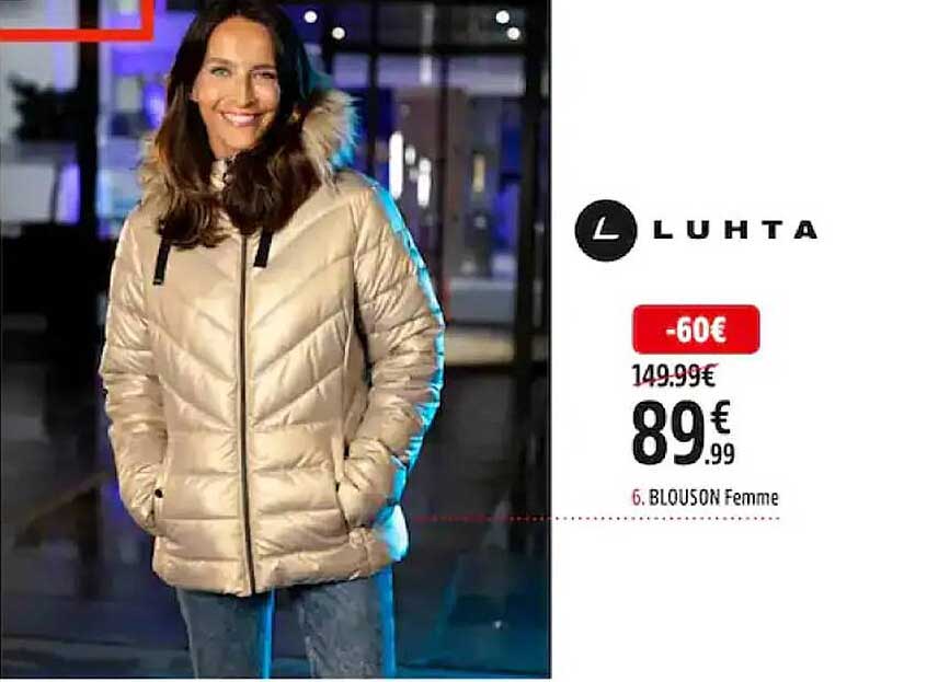 blouson femme luhta