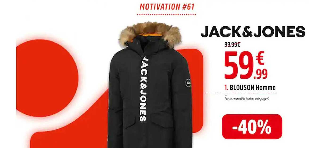 blouson homme jack & jones