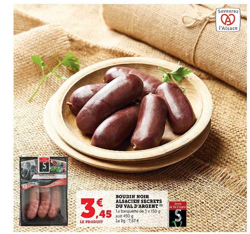 boudin noir alsacien secrets du val d'argent