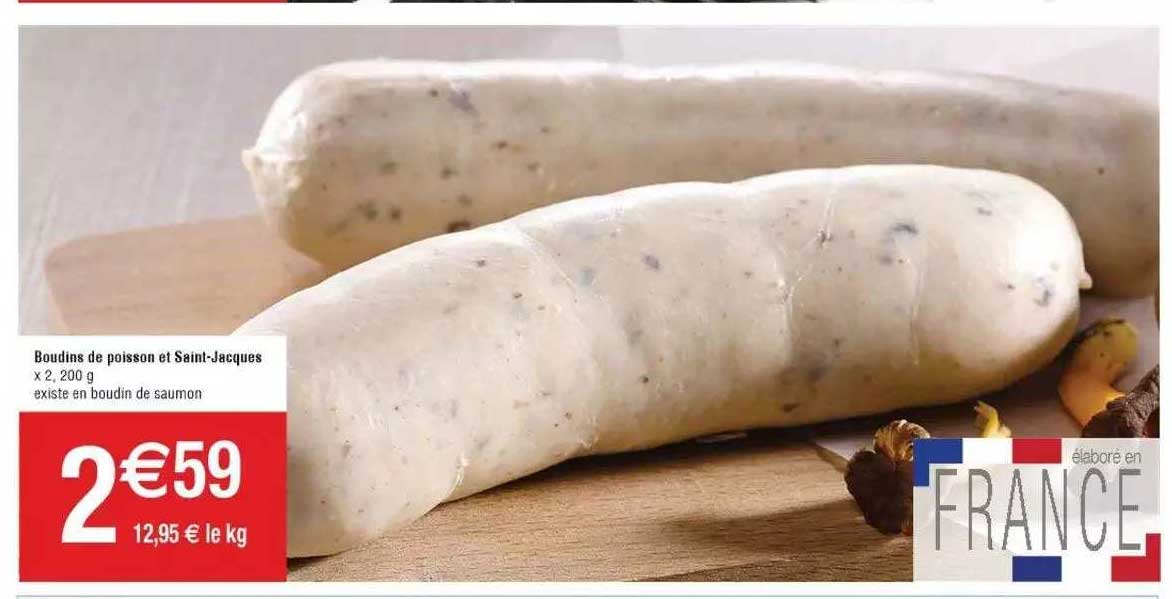 Boudins De Poisson Et Saint-jacques