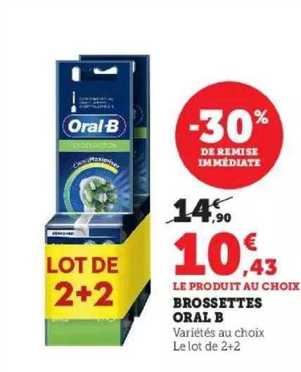 brossettes oral b