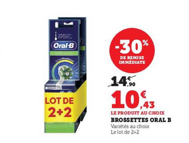 brossettes oral b