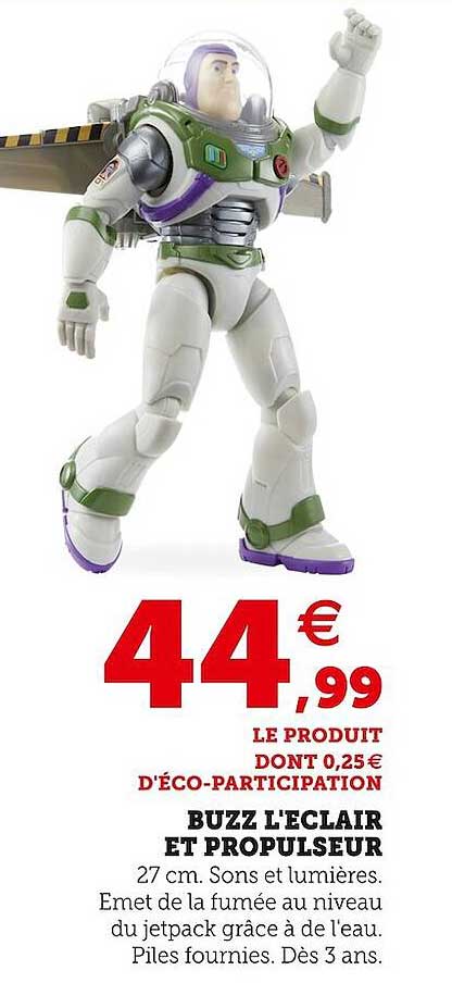 buzz l'éclair et propulseur