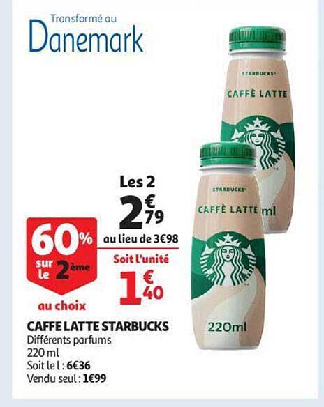 caffe latte starbucks