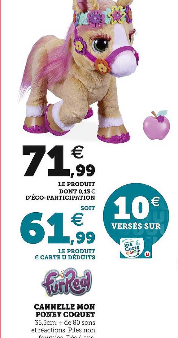 cannelle mon poney coquet furReal