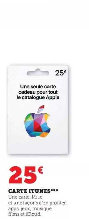 Carte Itunes