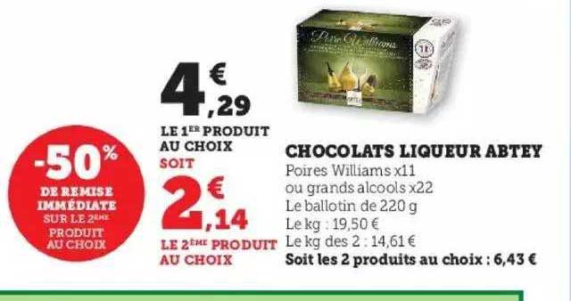 chocolats liqueur abtey
