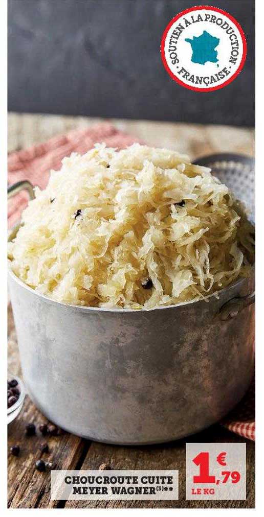 choucroute cuite meyer wagner
