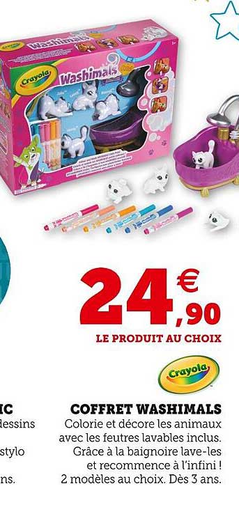 coffert washimals crayola
