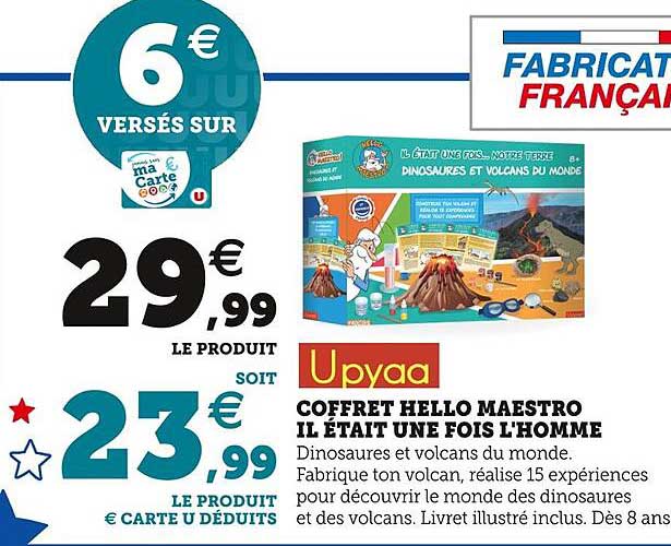 coffret hello maestro il était une fois l'homme upyaa