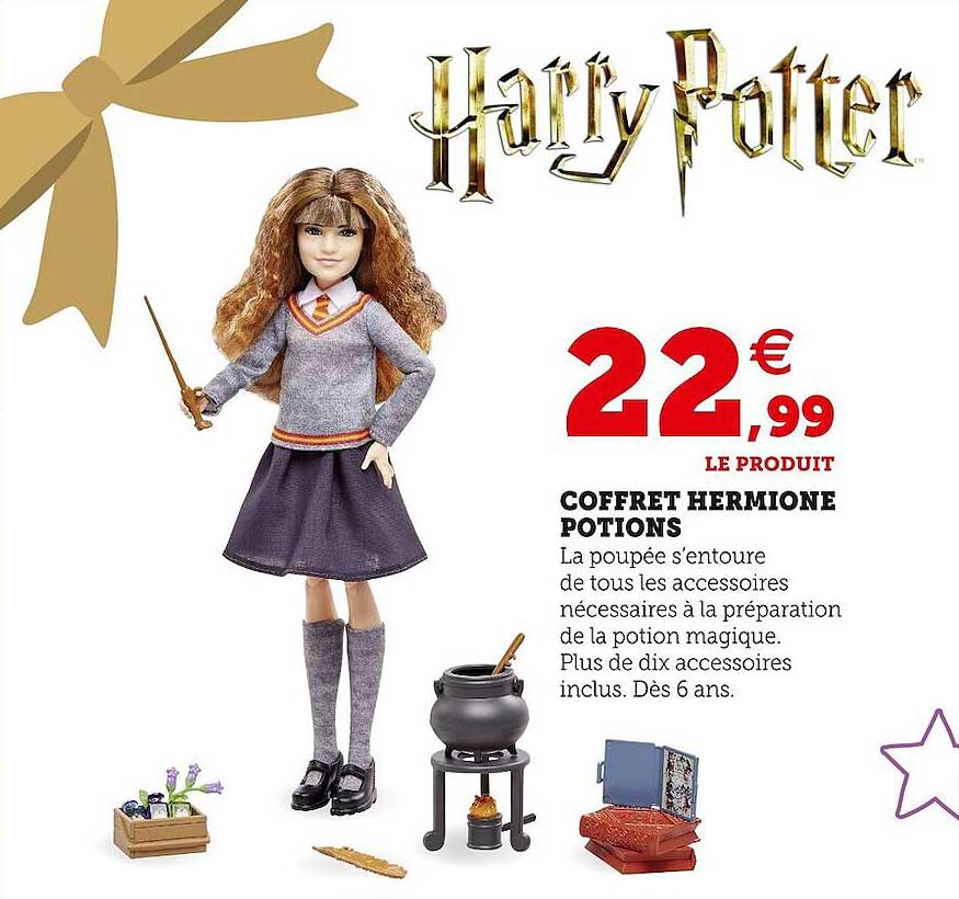 coffret hermine potions harry potter