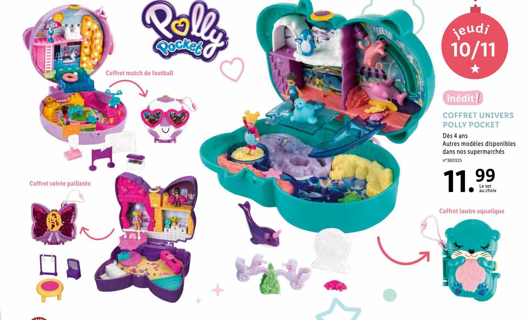 coffret univers polly pocket