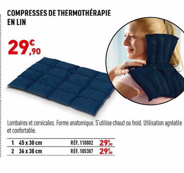 Compresses De Thermothérapie En Lin