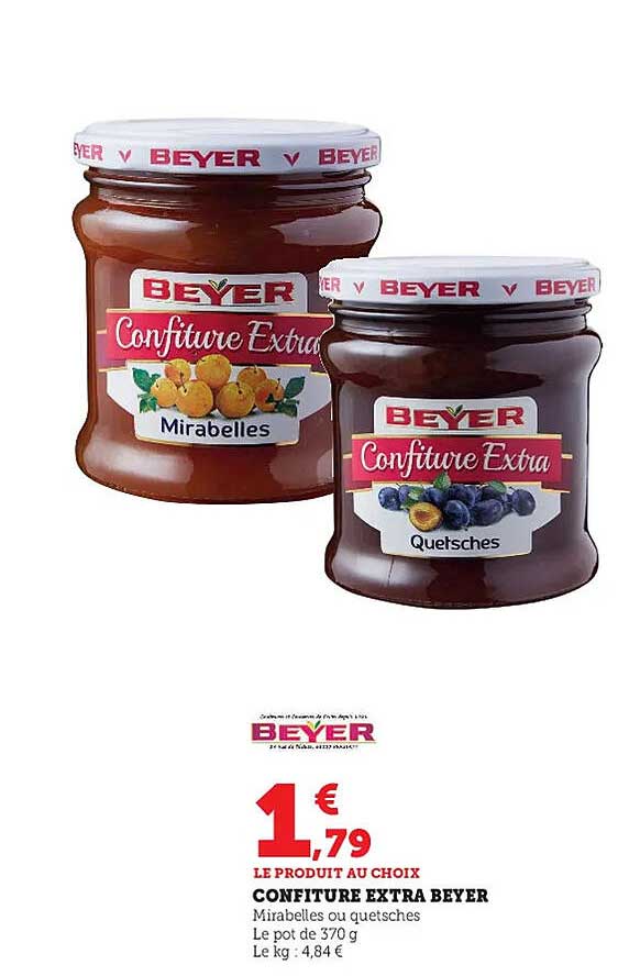 Confiture Extra Beyer