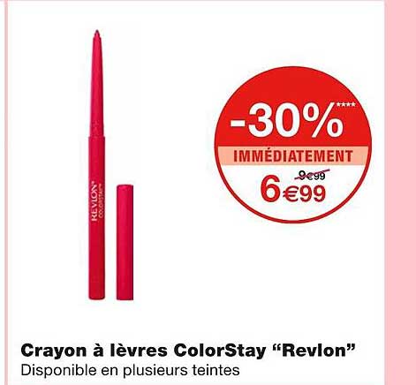 crayon à lèvres colorstay "revlon"