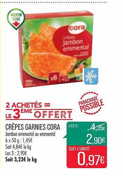 Crêpes Garnies Cora