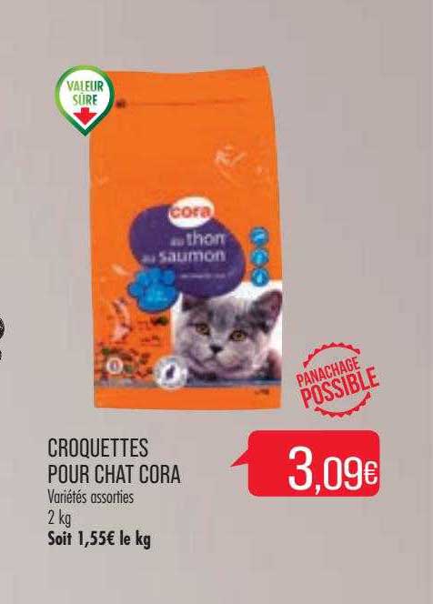 Croquettes Pour Chat Cora