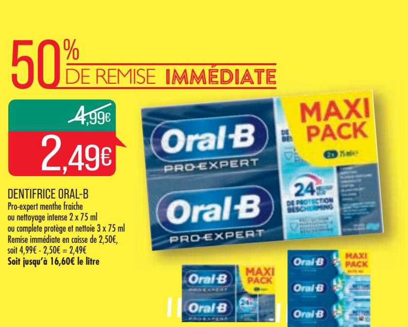 dentifrice oral-b