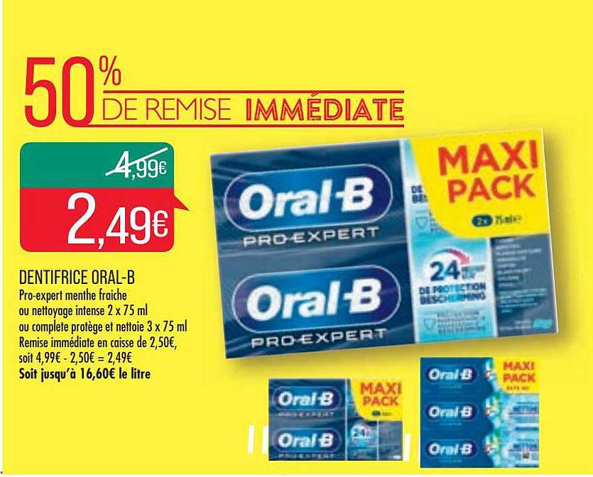 dentifrice oral-b