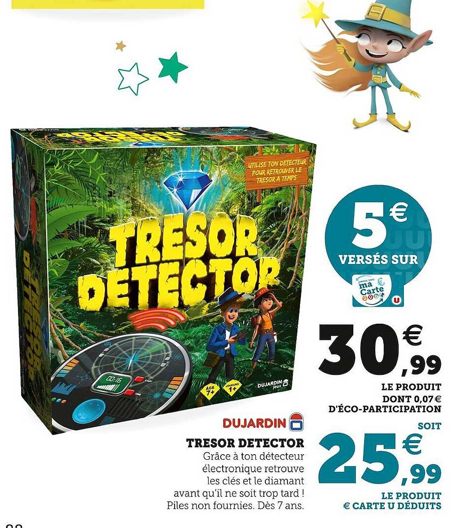dujardin tresor détection