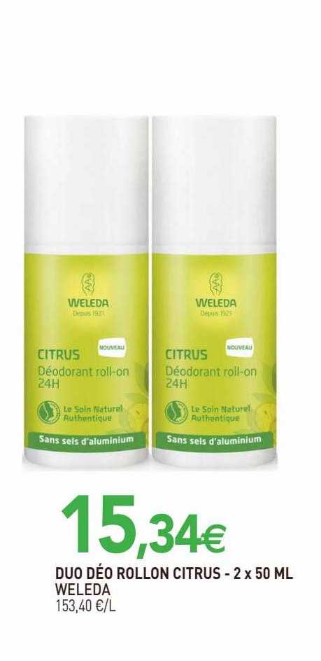 duo déo rollon citrus weleda