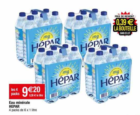 eau minéral hepar