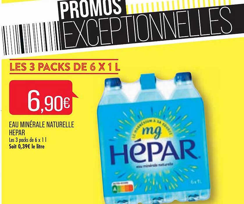 Eau Minérale Naturelle Hépar