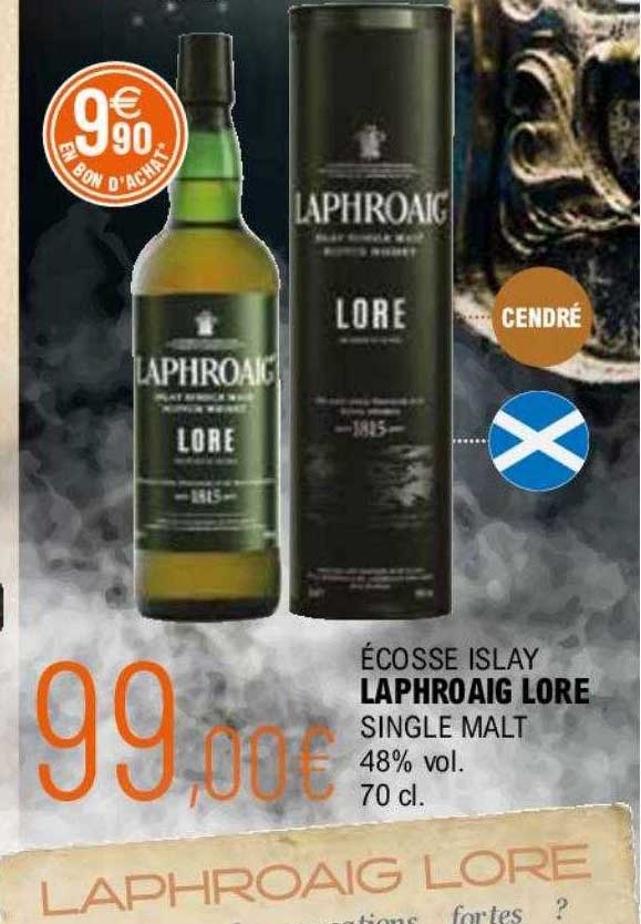 écosse islay laphro aig lore single malt 48% vol.