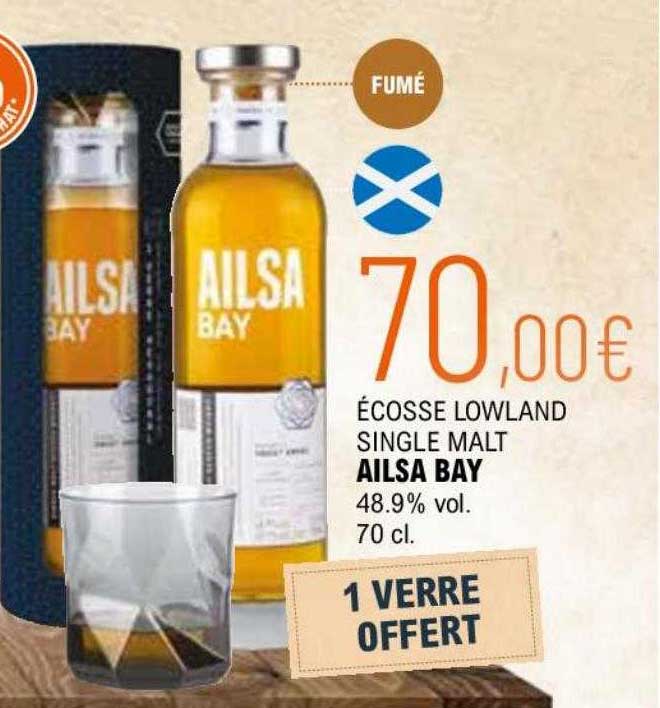 écosse lowland single malt ailsa bay 48.9% vol.
