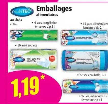 emballages alimentaires multitec