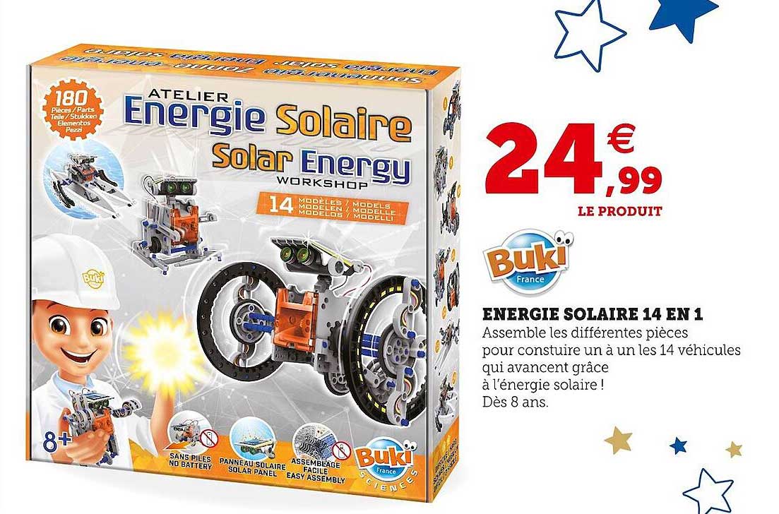 energie solaire 14 en 1 buki