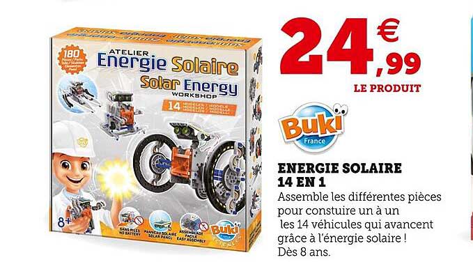 energie solaire 14 en 1 buki