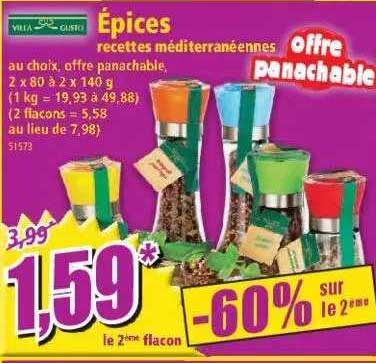 épices recettes méditerranéennes villa gusto