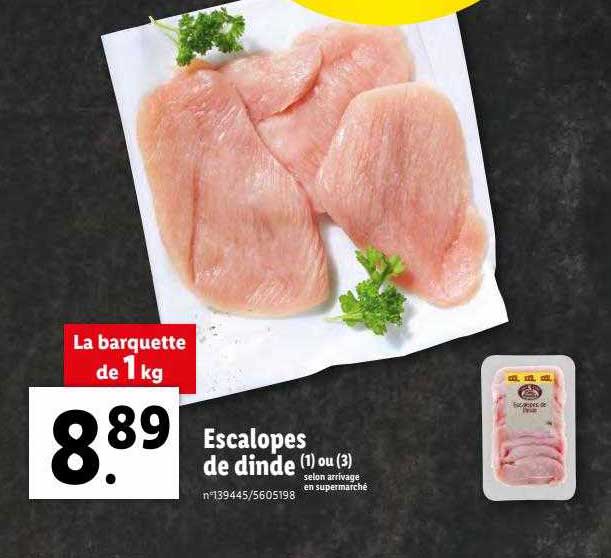 Escalopes De Dinde