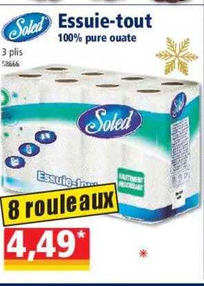 essuie-tout soled