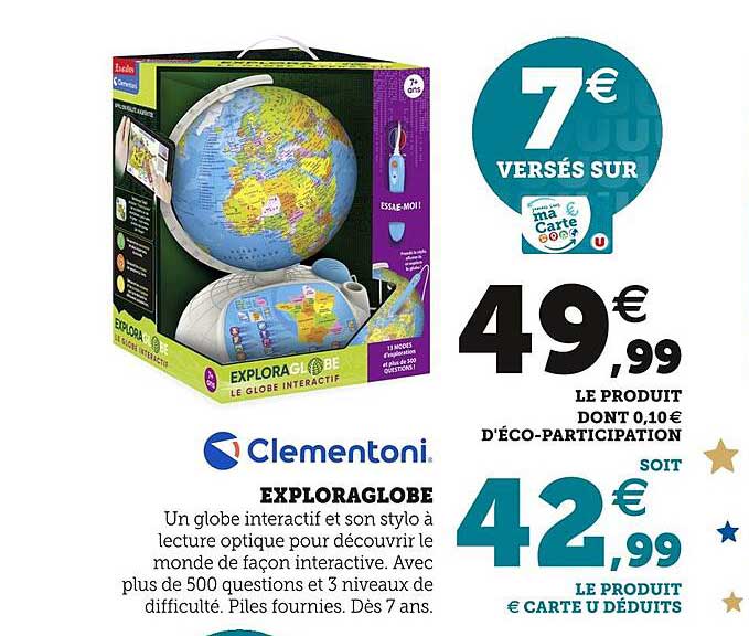 Exploraglobe Clémentoni