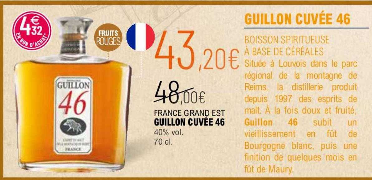 france grand est guillon cuvée 46 40% vol.