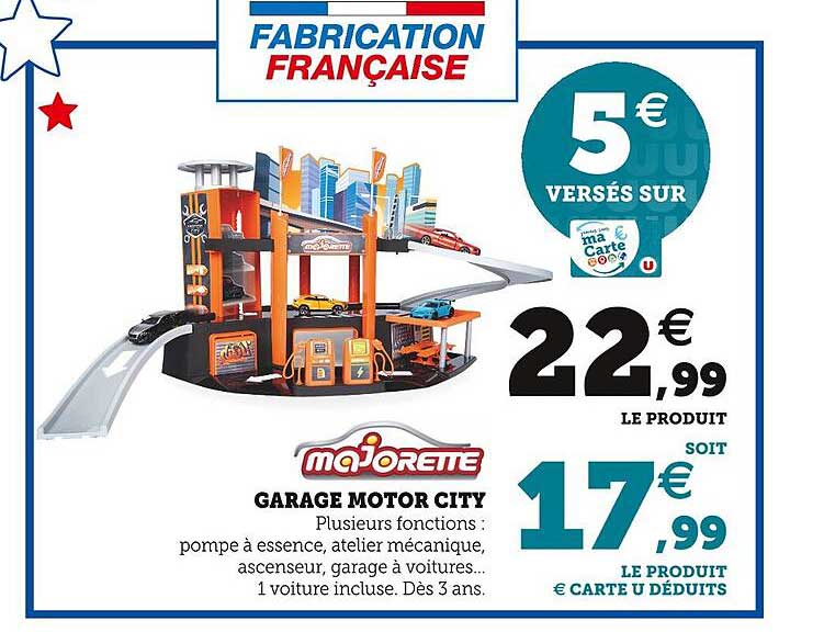 garage motor city majorette