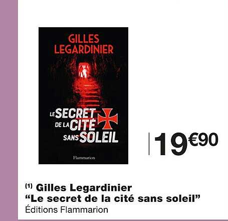 gilles legardinier "le secret de la cité sans soleil"