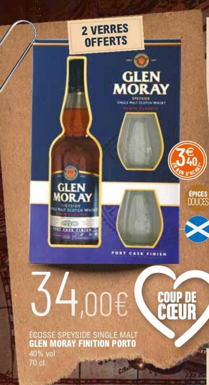 glen moray finition porto 40% vol.