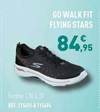 go walk fit flying stars