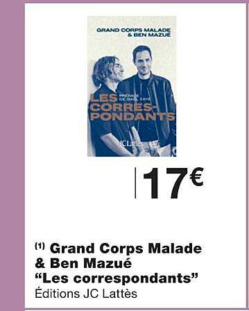 grand corps malade & ben mazué "les correspondants"