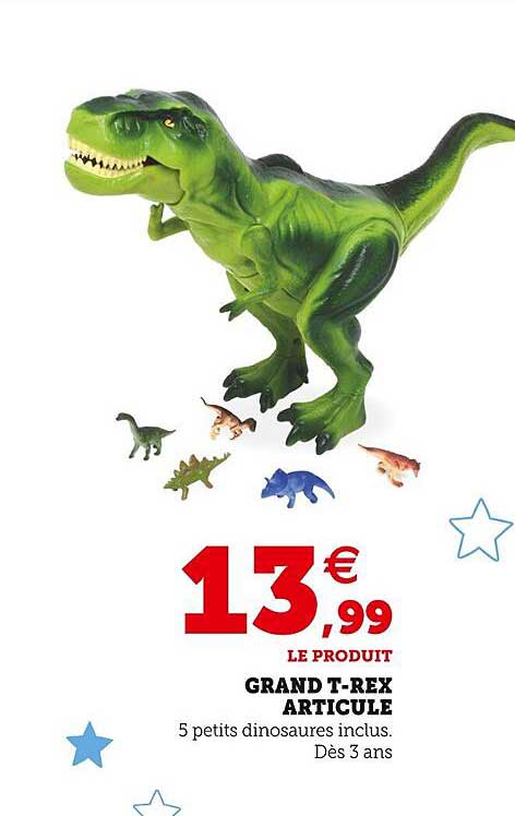 grand t-rex articule
