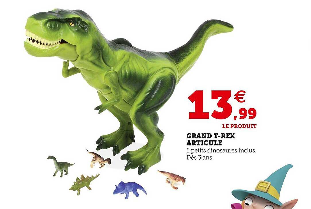 grand t-rex articule