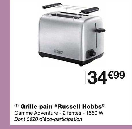 grille pain "russell hobbs"