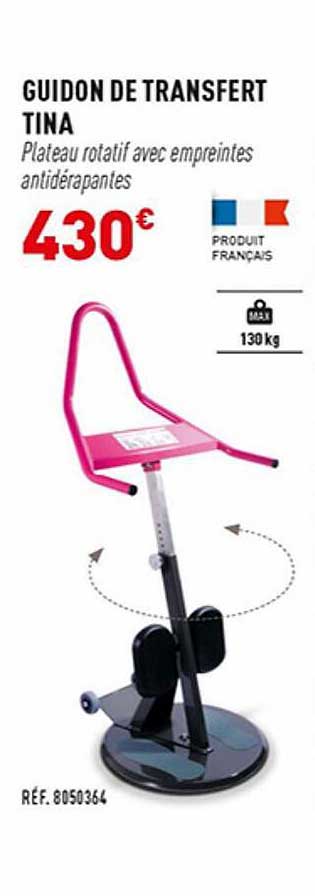 guidon de transfert tina