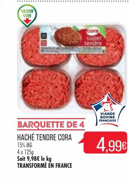 Haché Tendre Cora