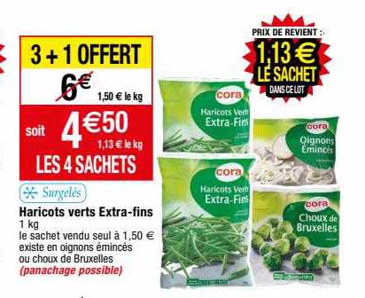 haricots verts extra-fins