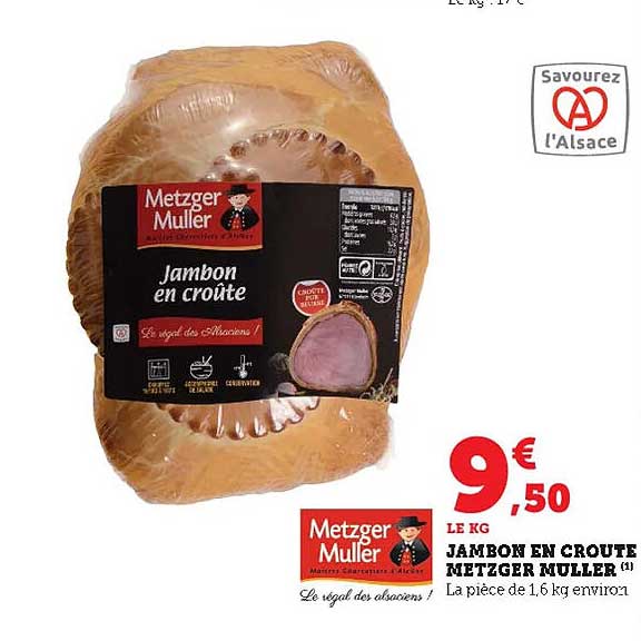 jambon en croûte metzger muller